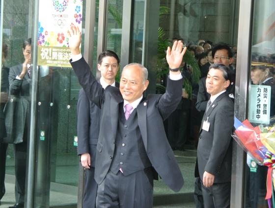 舛添氏が東京都知事選挙で初当選