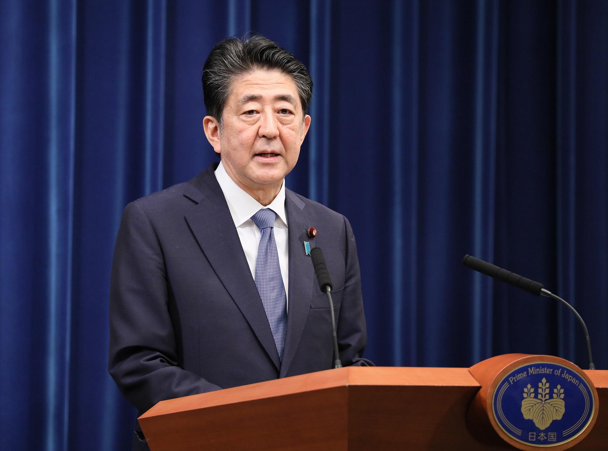 安倍首相辞任へ