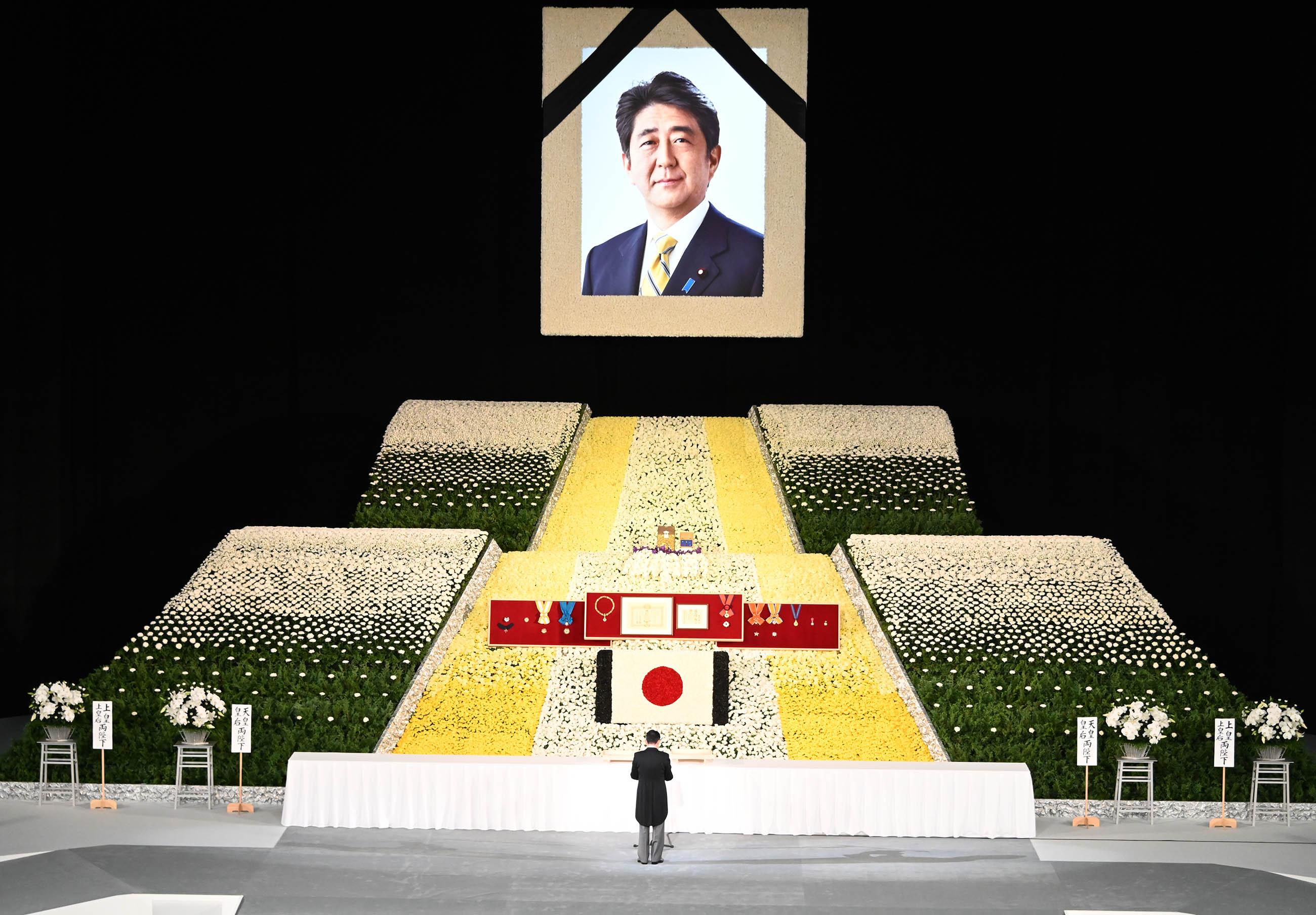 安倍元総理、戦後二人目の国葬